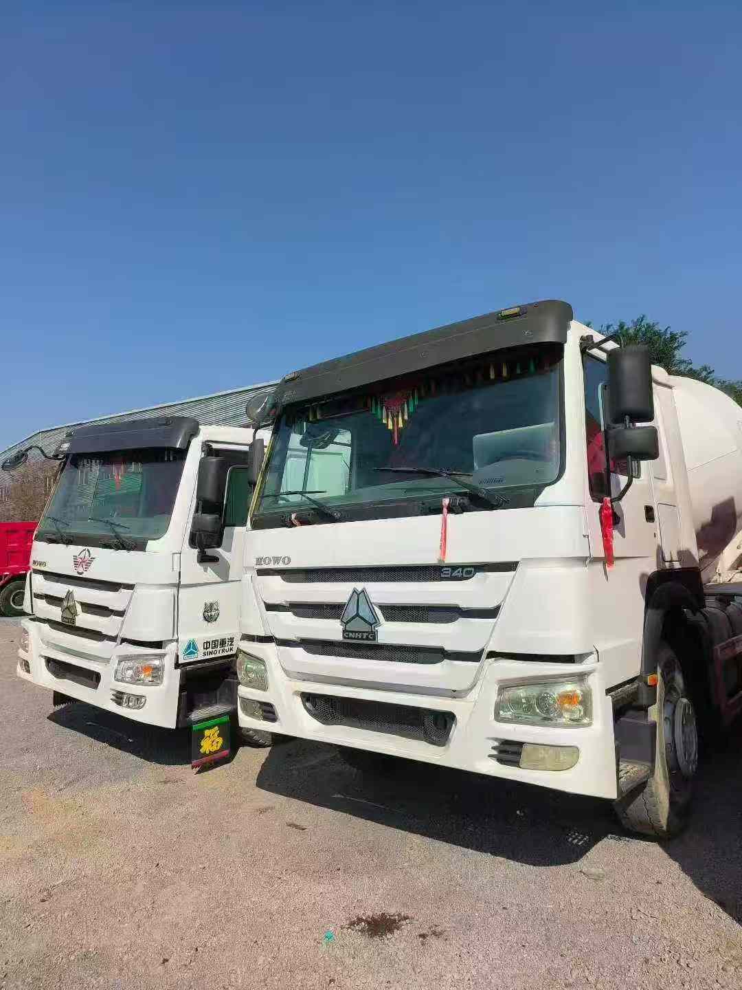 Howo Mixer Tank Export Version