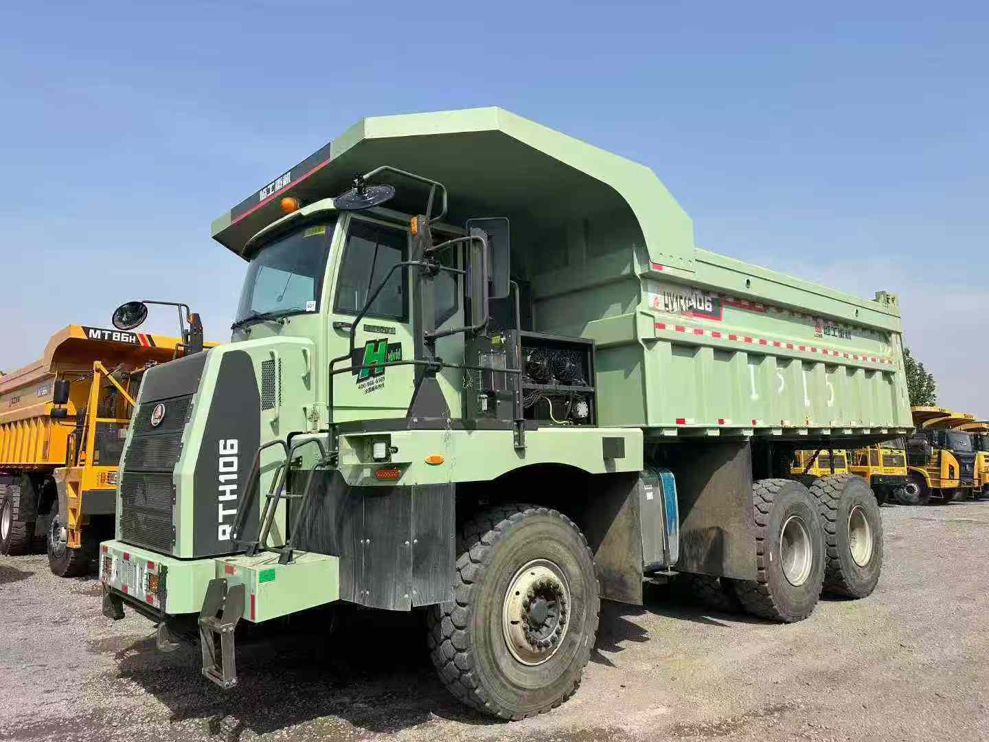 Oil-Electric Hybrid RTH Lingong 106 Fleet 2022